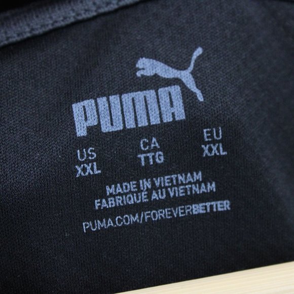 PUMA X Borussia Dortmund Jersey 2021-22 Mens Black Authentic Away Soccer 2XL - Picture 7 of 10